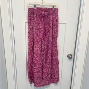 Knox Rose Pink Wide Leg Pants